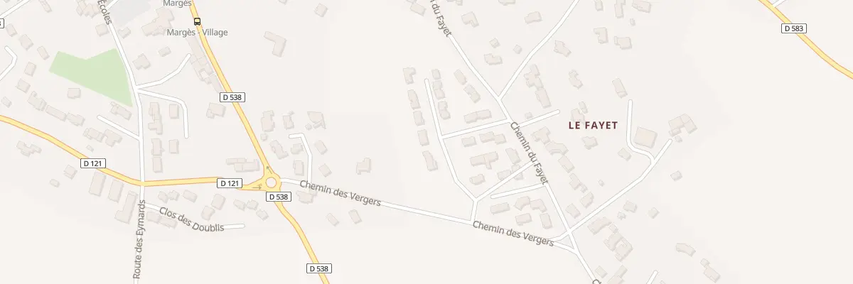 Plan du 5327 Le Village Est à Margès
