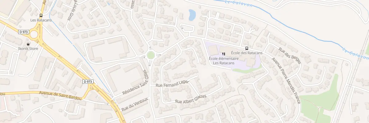 Plan du 108 Rue Auguste Chabaud à Cavaillon