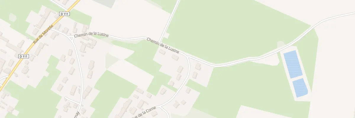 Plan du 14 Che de la Lusine à Bragny-sur-Saône