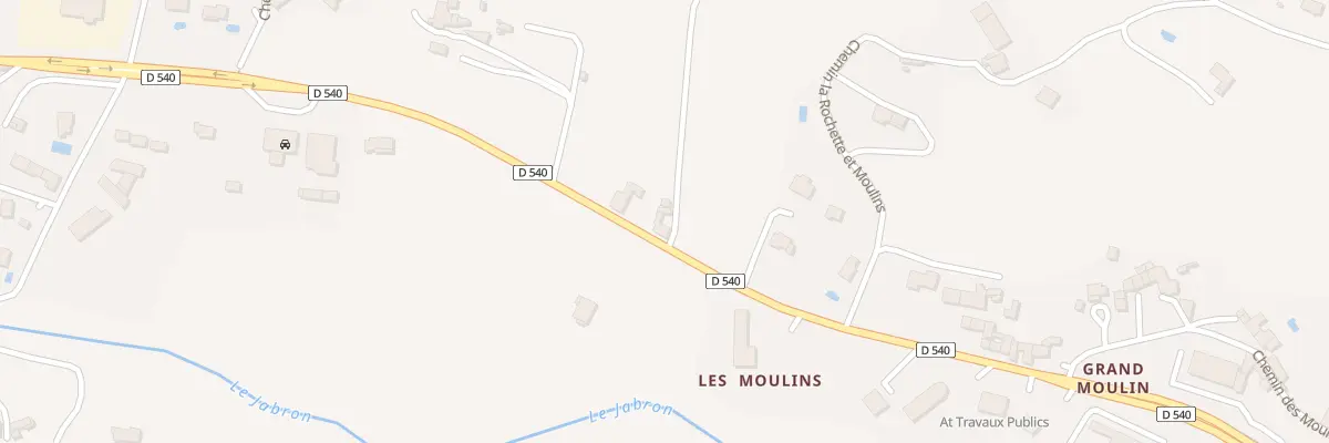 Plan du 720 Les Grands Moulins à Dieulefit