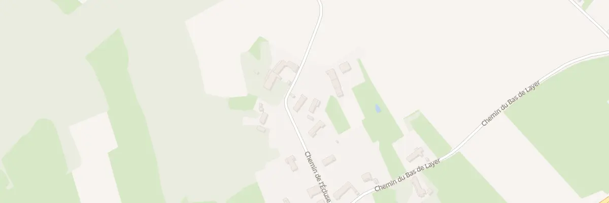 Plan du 406 Chem de l’Ecluse à Jouvençon