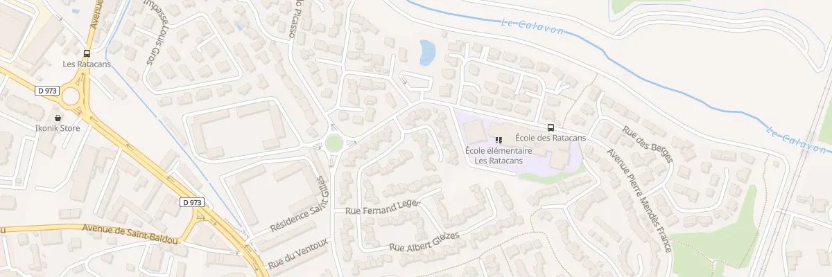 Plan du 162 Rue Auguste Chabaud à Cavaillon
