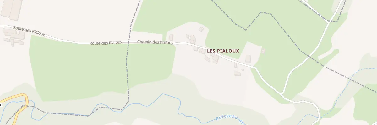 Plan du 5125 Les Pialoux à La Baume-Cornillane