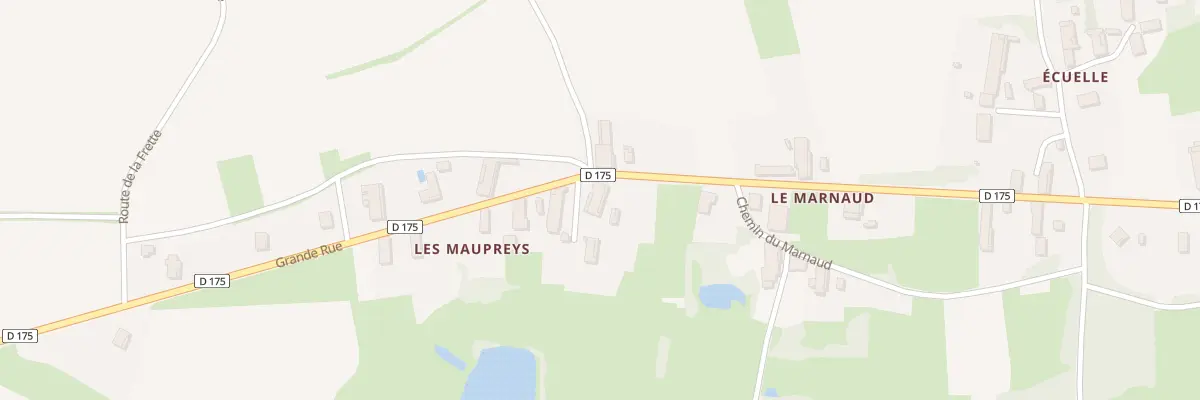 Plan du 570 Rue Grande Rue à Huilly-sur-Seille