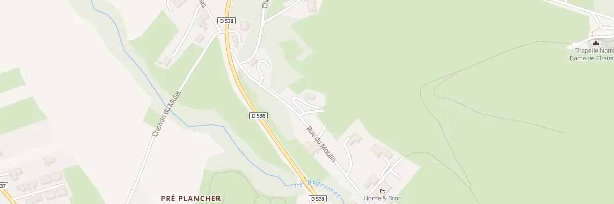 Plan du 290 Rue du Moulin à Lens-Lestang