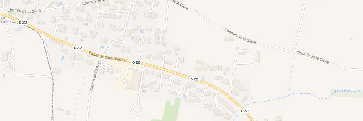 Plan du 132 Rte de Saint-Véran à Beaumes-de-Venise