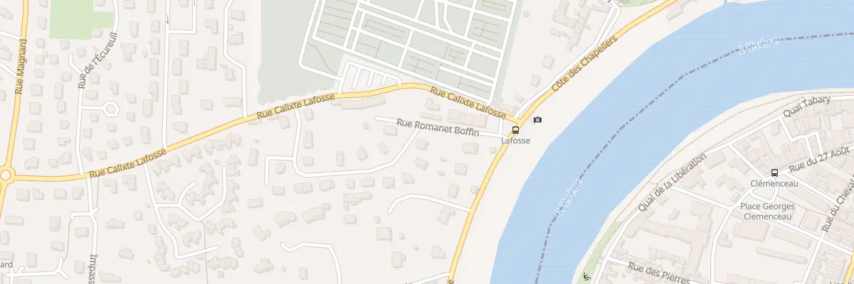 Plan du 1 Rue Romanet Boffin à Romans-sur-Isère