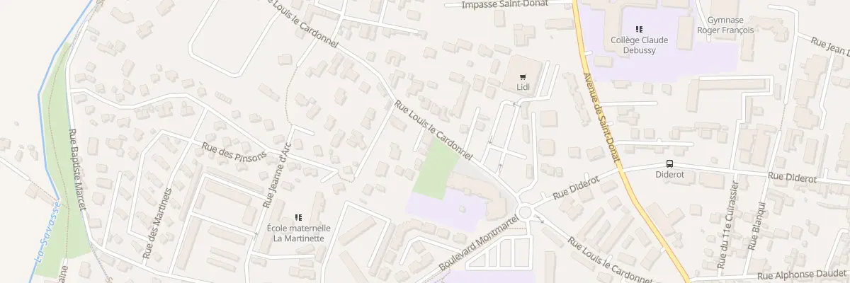 Plan du 31A Rue Louis le Cardonnel à Romans-sur-Isère
