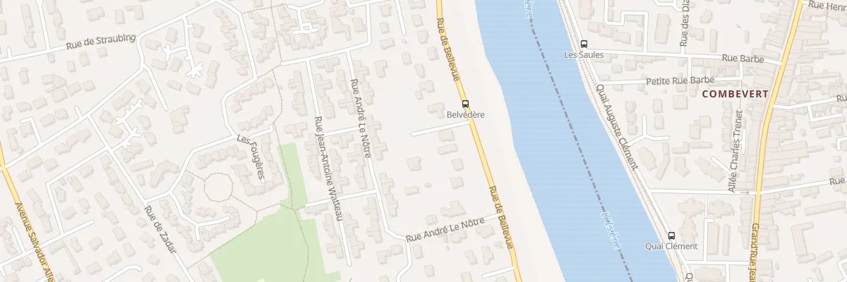 Plan du 44B Rue de Bellevue à Romans-sur-Isère
