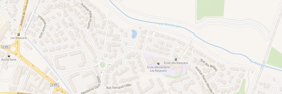 Plan du 19 Rue du Coulon à Cavaillon