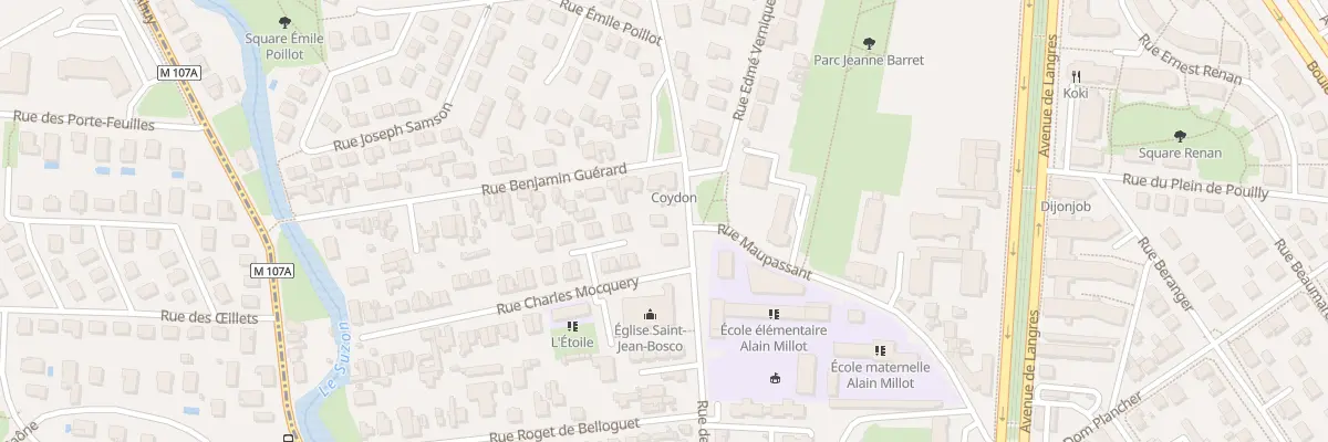 Plan du 49 Rue de la Charmette à Dijon