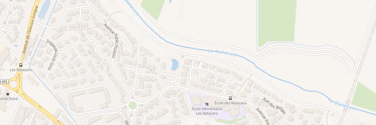 Plan du 57 Rue du Coulon à Cavaillon