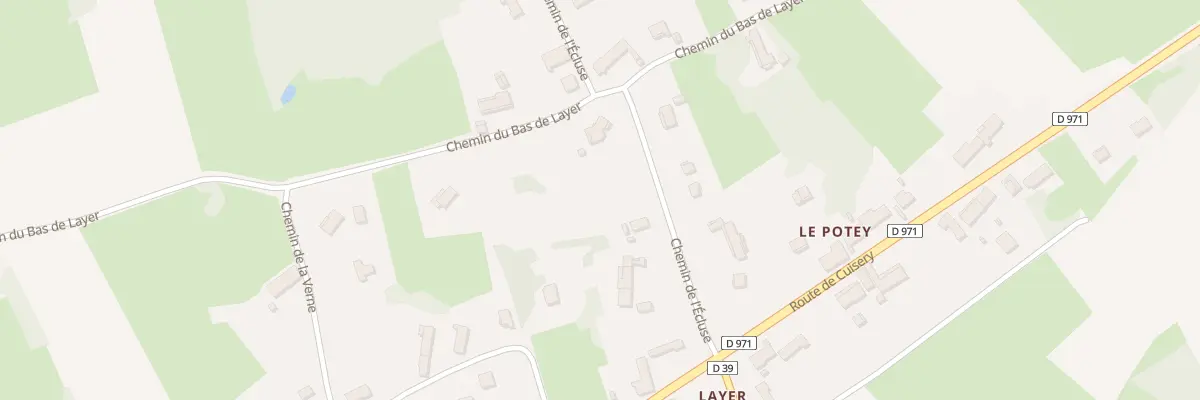 Plan du 110 Chem de l’Ecluse à Jouvençon