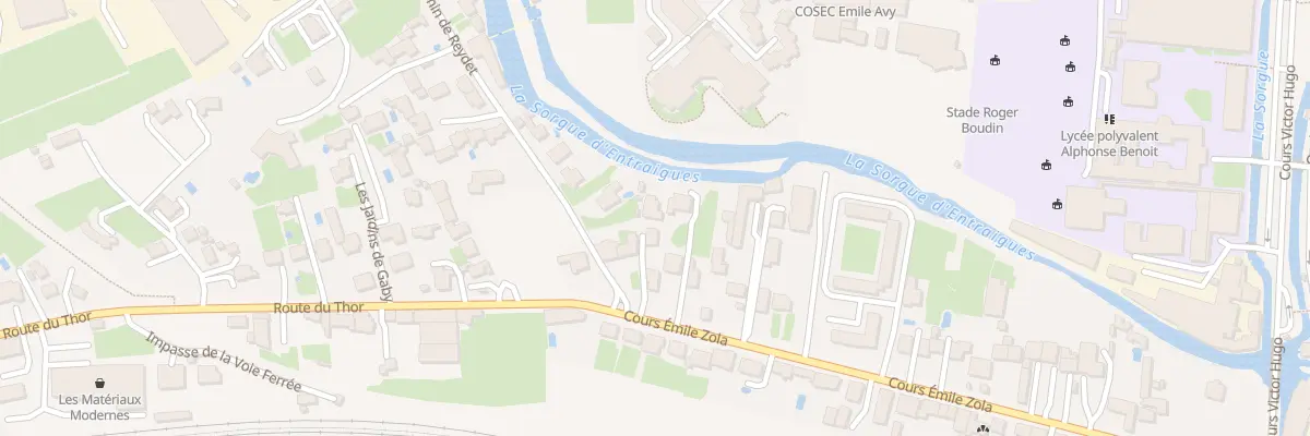 Plan du 66 Che de Reydet à L’Isle-sur-la-Sorgue