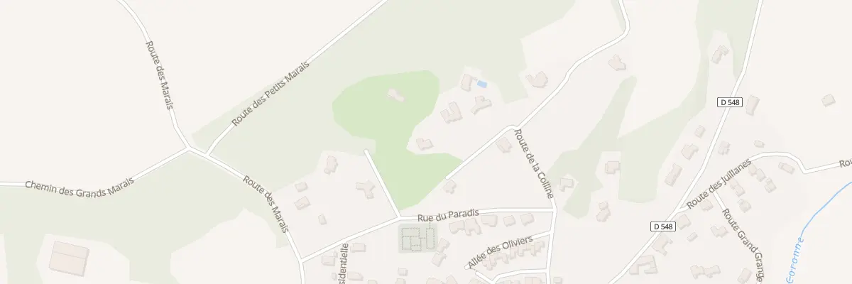 Plan du 145 Che des Petits Marais à Saint-Pantaléon-les-Vignes