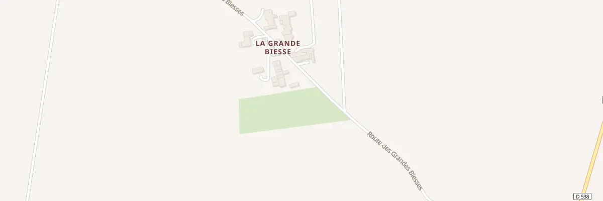Plan du 565 Rte des Grandes Biesses à Lens-Lestang
