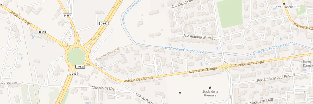 Plan du 532 Av de l’Europe à Carpentras