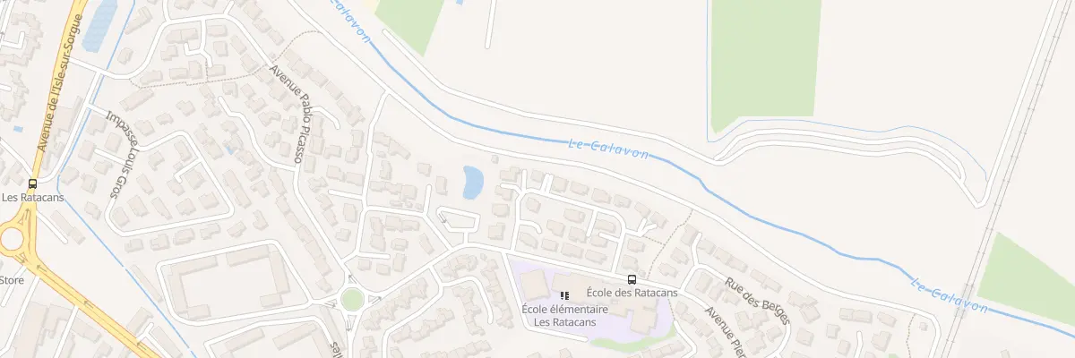 Plan du 71 Rue du Coulon à Cavaillon