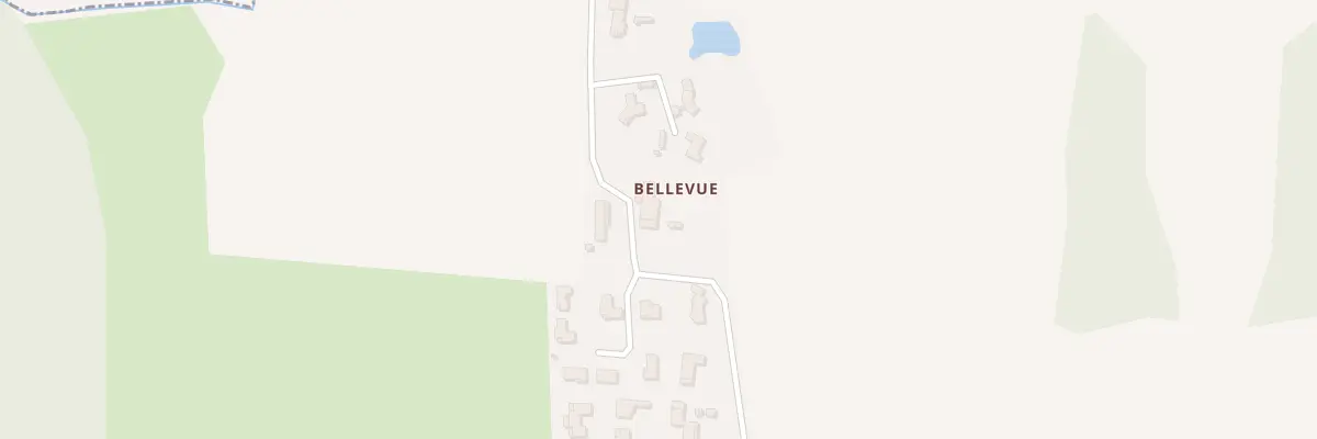 Plan du 416 Che de Bellevue à Saint-Sulpice