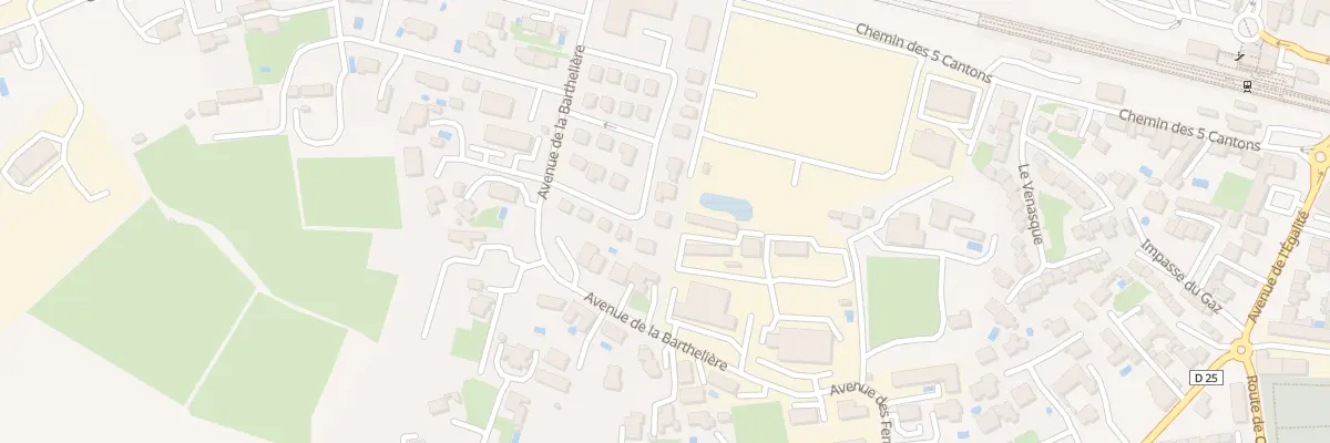 Plan du 175 Av de la Barthaliere à L’Isle-sur-la-Sorgue