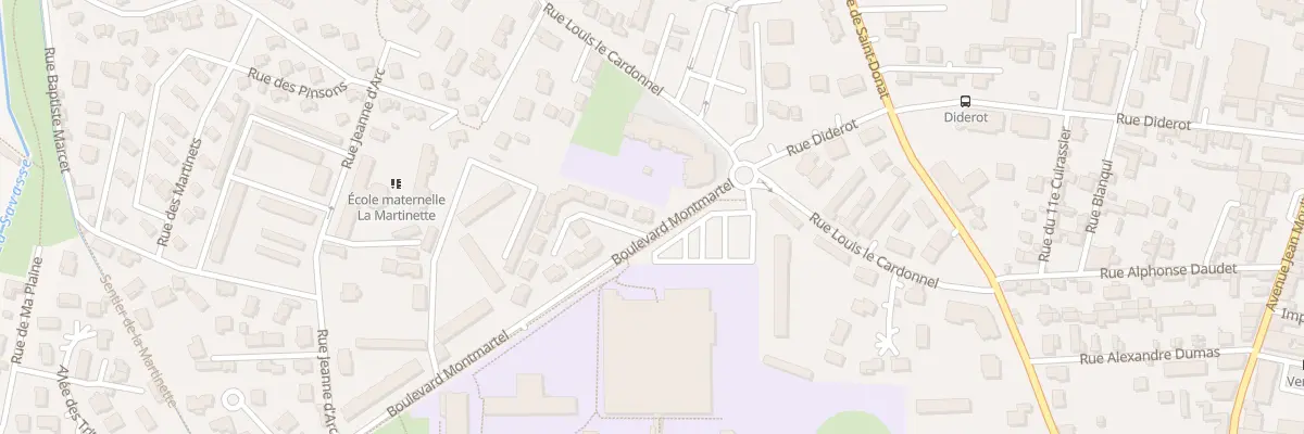 Plan du 21A Bd Montmartel à Romans-sur-Isère