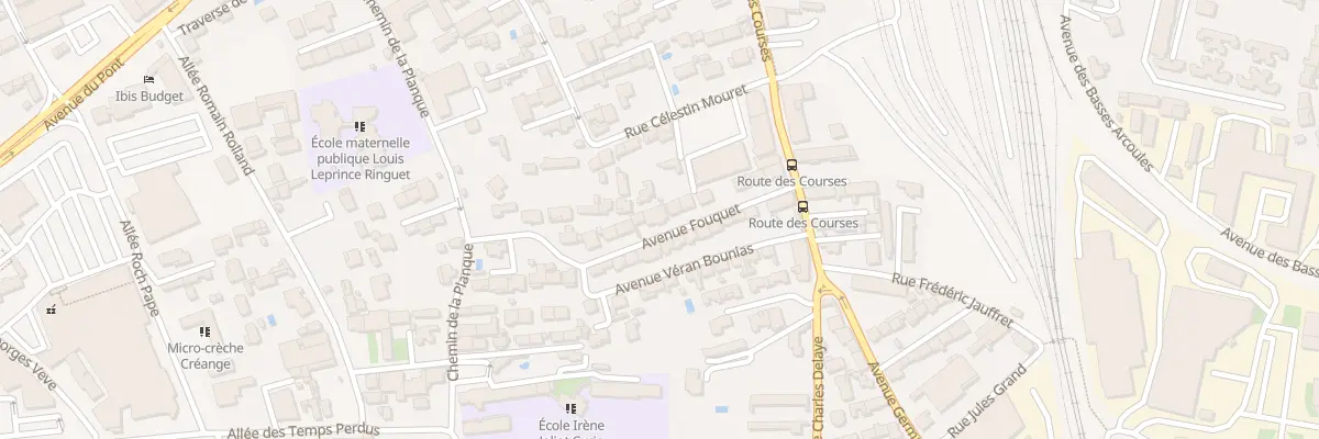 Plan du 114 Av Fouquet à Cavaillon