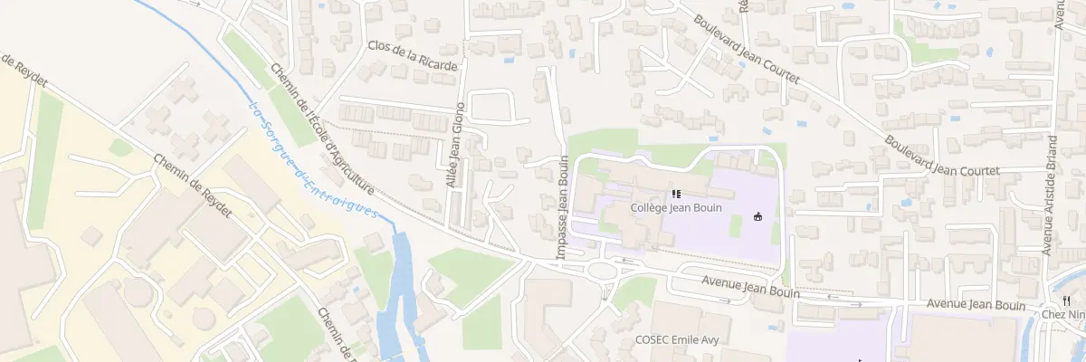 Plan du 460A Av Jean Bouin à L’Isle-sur-la-Sorgue
