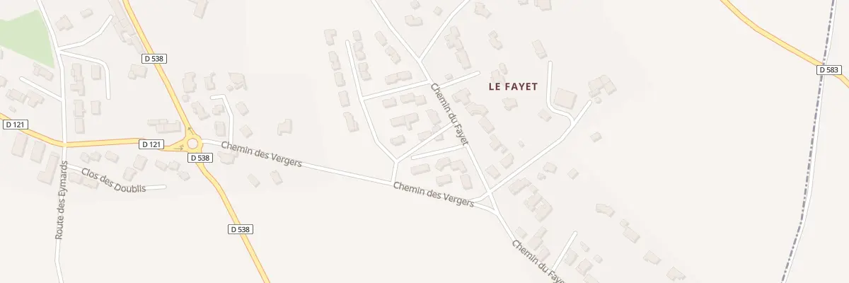 Plan du 5340 Le Village Est à Margès