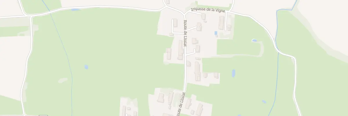 Plan du 225 Rte de Lissiat à Romenay