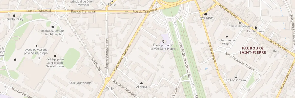 Plan du 5B Rue Charles Dumont à Dijon