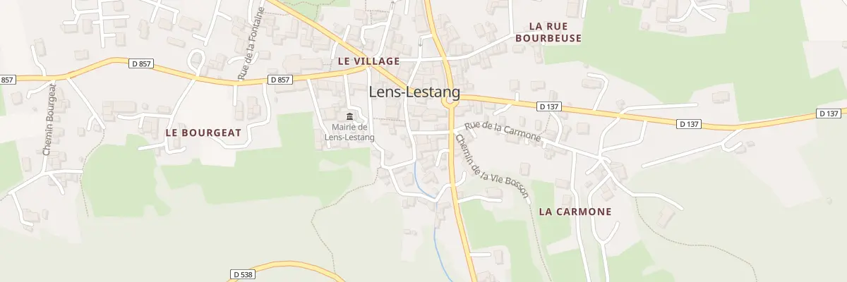 Plan du 35 Rue de la Corneille à Lens-Lestang