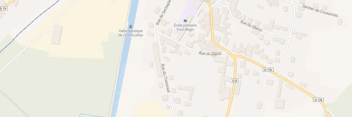 Plan du 11 Rue du Japon à Chamouilley