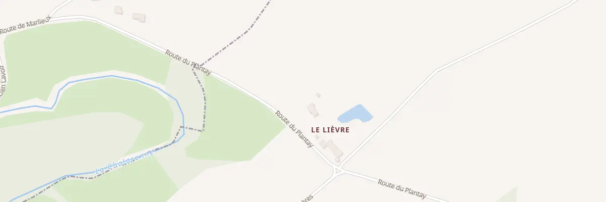 Plan du 5245 Le Lievre à Marlieux