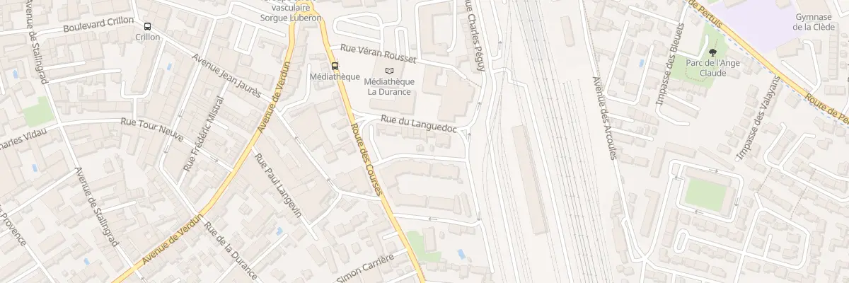 Plan du 82 Rue du Languedoc à Cavaillon