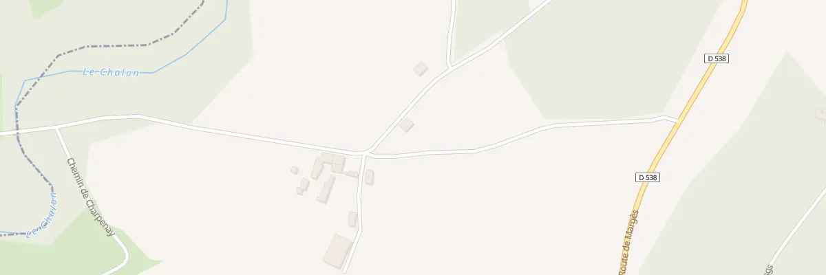 Plan du 555 Rte de Sibeud à Peyrins