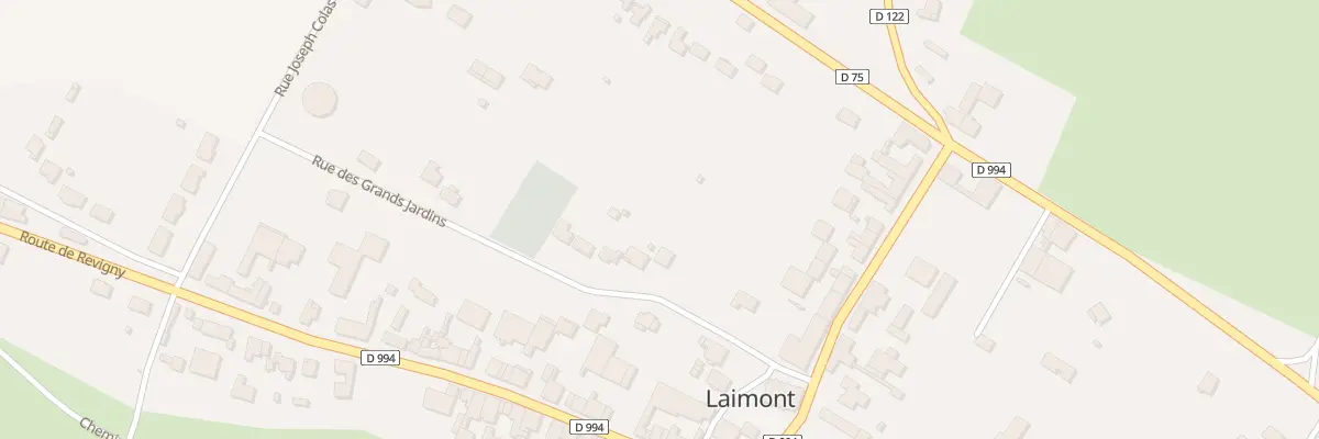 Plan du 15 Rue des Grands Jardins à Laimont