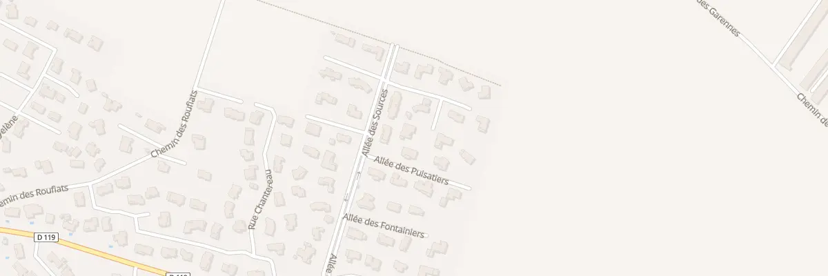 Plan du 6 All des Couturières à Montélier
