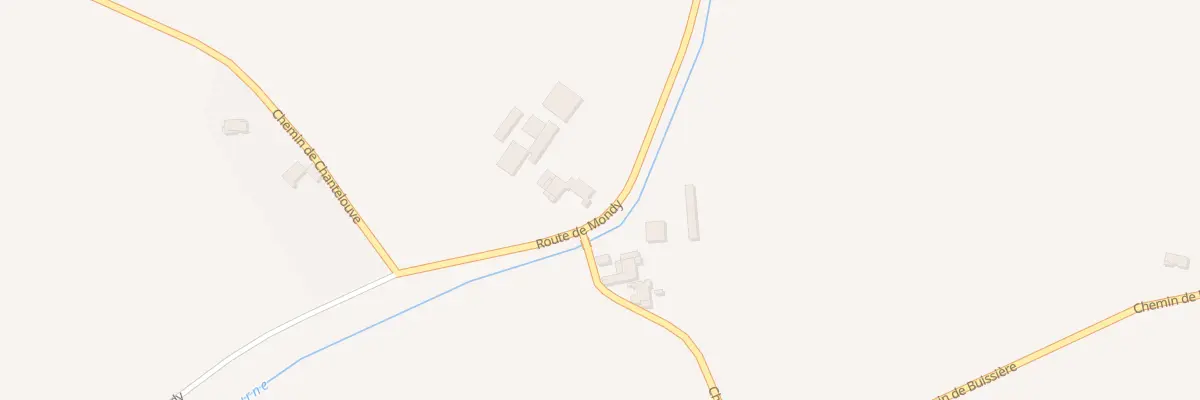 Plan du 2435 Rte de Mondy à Alixan