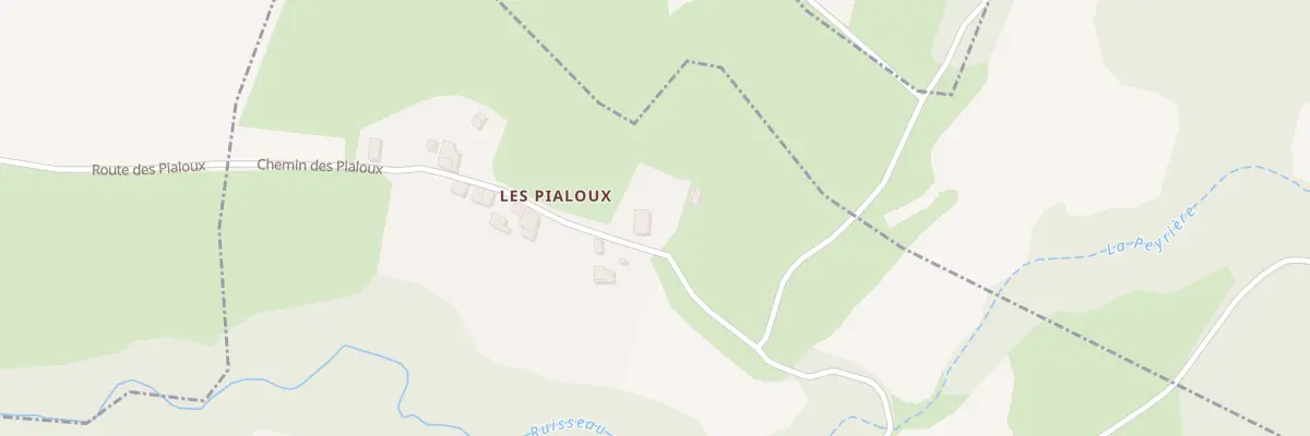 Plan du 5113 Les Pialoux à La Baume-Cornillane