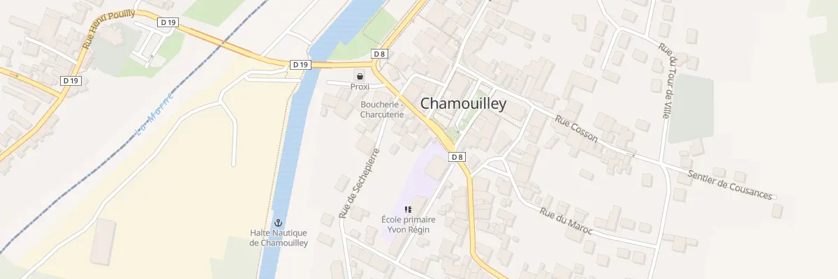 Plan du 21 Pl de la Mairie à Chamouilley