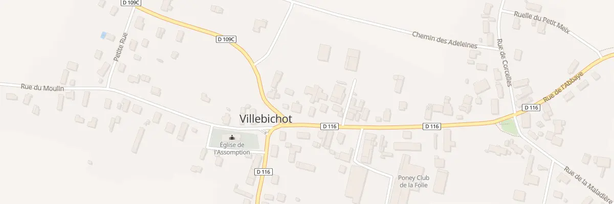 Plan du 3 Grande Rue à Villebichot