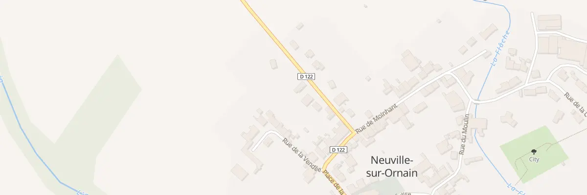 Plan du 7 Rte de Laimont à Neuville-sur-Ornain