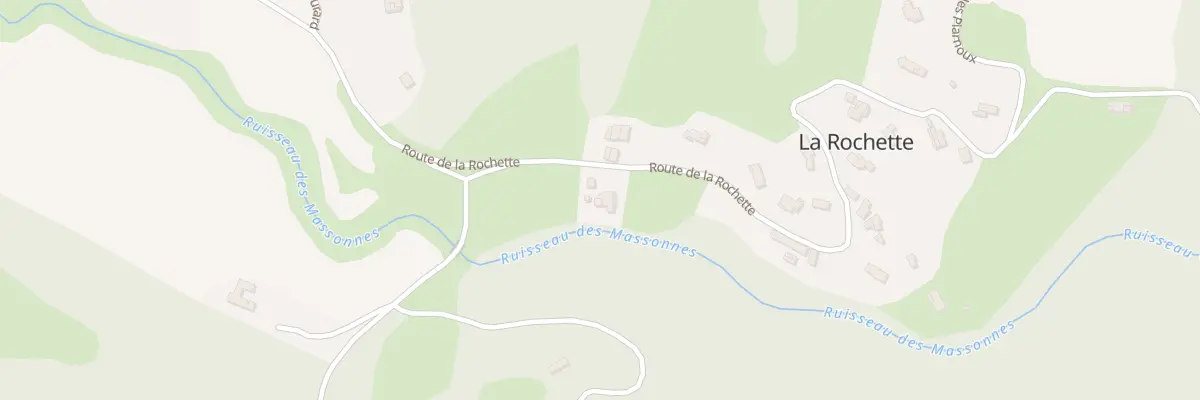 Plan du 2120 Rte de la Rochette à Vaunaveys-la-Rochette