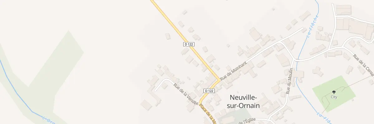 Plan du 5 Rte de Laimont à Neuville-sur-Ornain