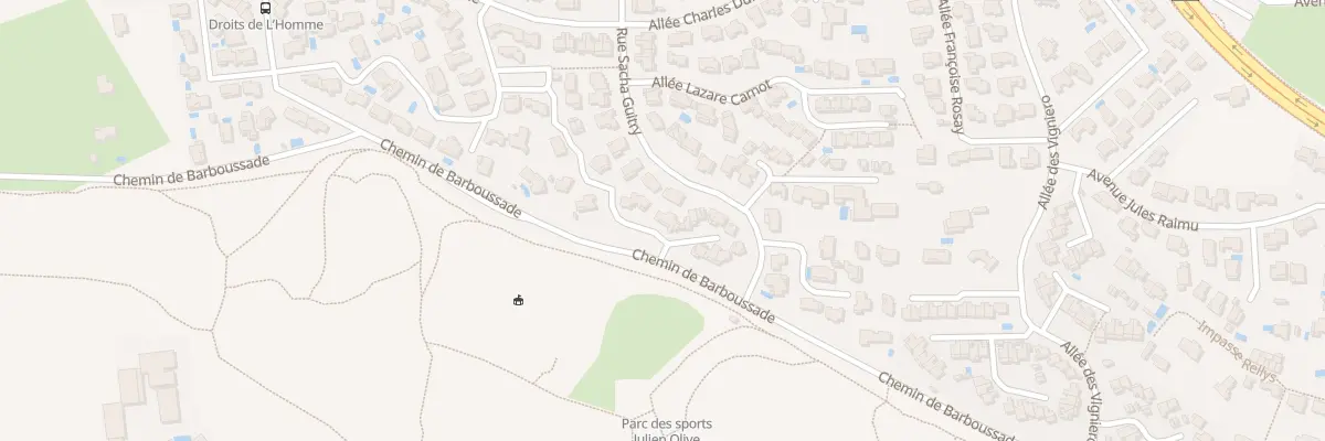 Plan du 4 All Georges Danton à Martigues
