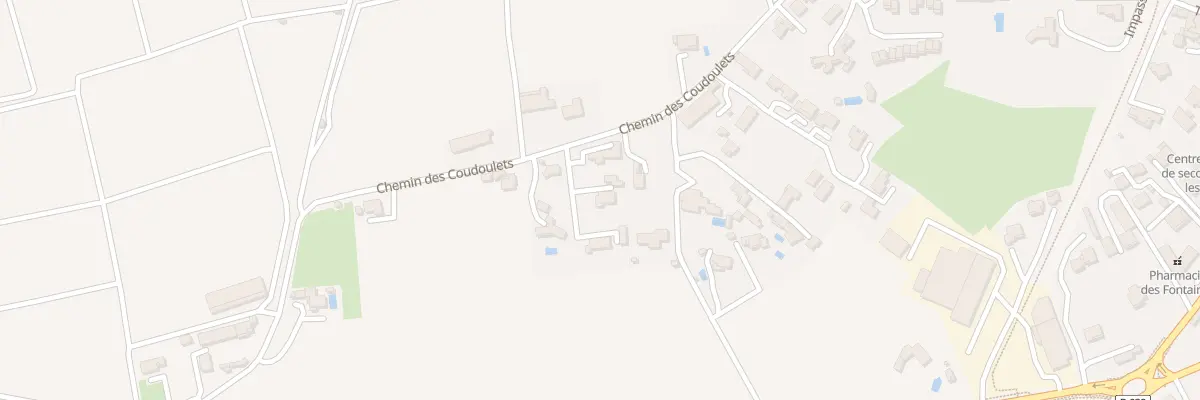 Plan du 1225 Che des Coudoulets à Pernes-les-Fontaines