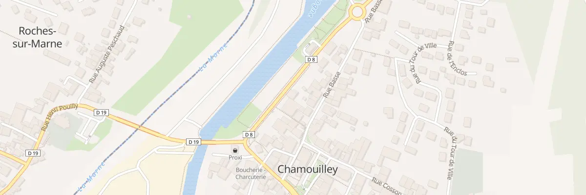 Plan du 12 Rue du Port à Chamouilley