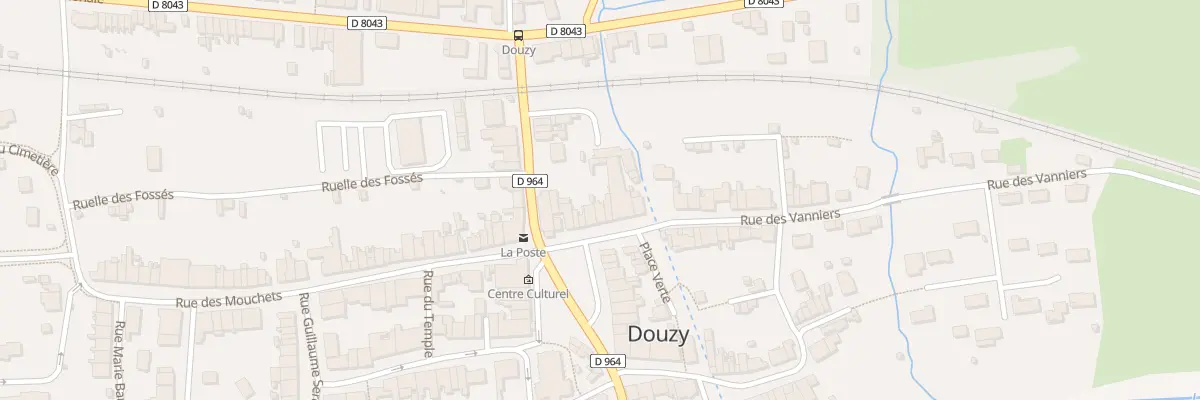 Plan du 14 Rue des Vanniers à Douzy