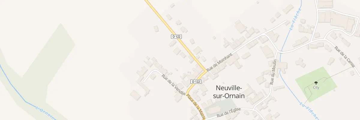 Plan du 3 Rte de Laimont à Neuville-sur-Ornain