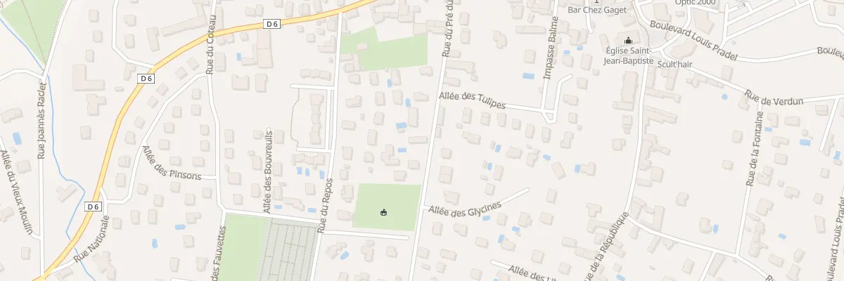 Plan du 12 Rue du Pré du Sud à Jonage